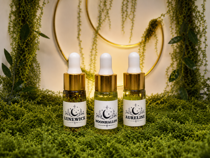 The Ritual Oil Trio by Lunaris Hollow
